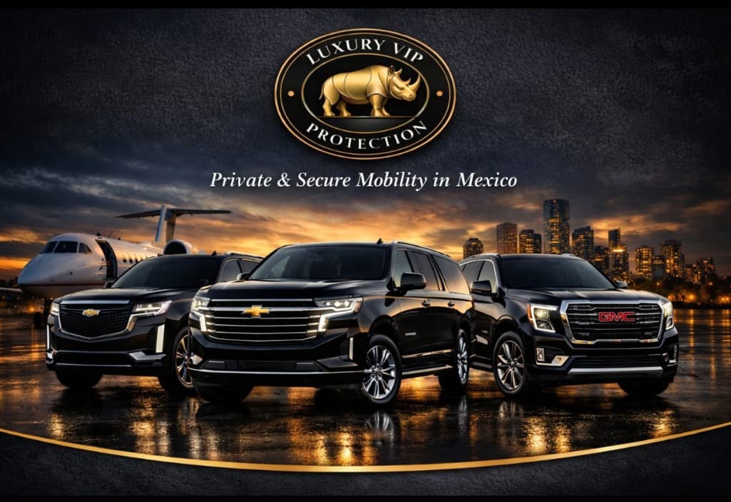 Luxury VIP Protection Fleet Display